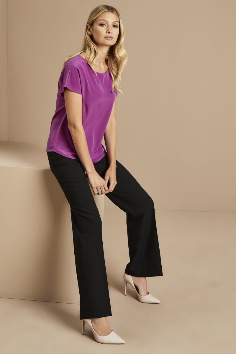 Select Ladies Parallel Leg Pants, Black