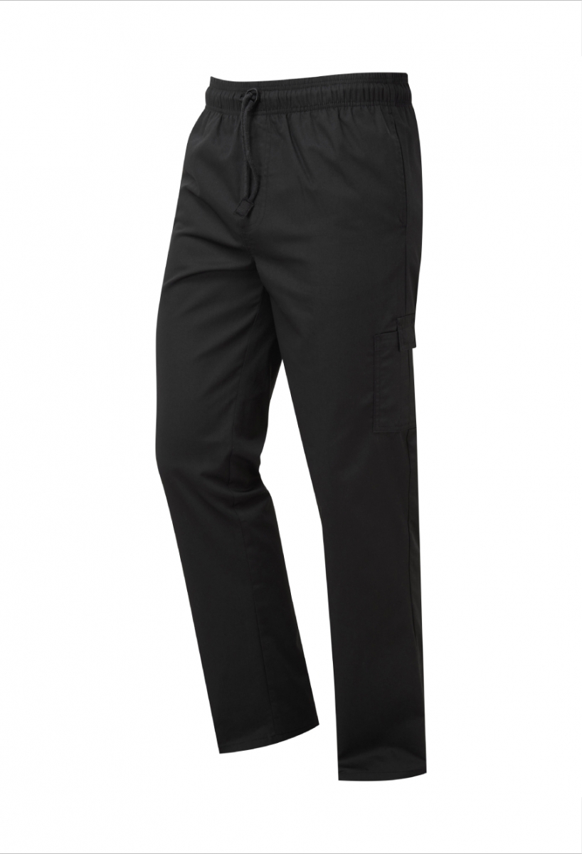 Chefs essential cargo pocket trousers Black Chefs essential cargo pocket trousers Black
