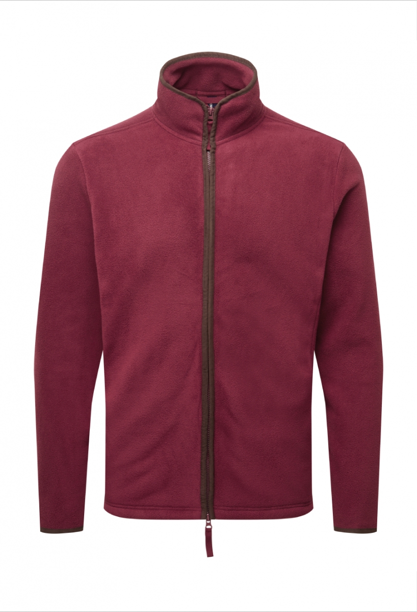 Artisan fleece jacket Burgundy/Brown Artisan fleece jacket Burgundy/Brown