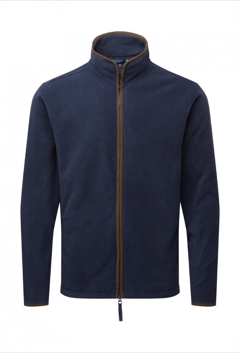 Artisan fleece jacket Navy/Brown Artisan fleece jacket Navy/Brown