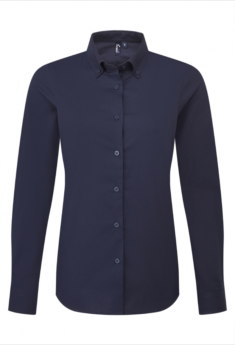 Women’s Supreme Oxford long sleeve shirt Navy Women’s Supreme Oxford long sleeve shirt Navy