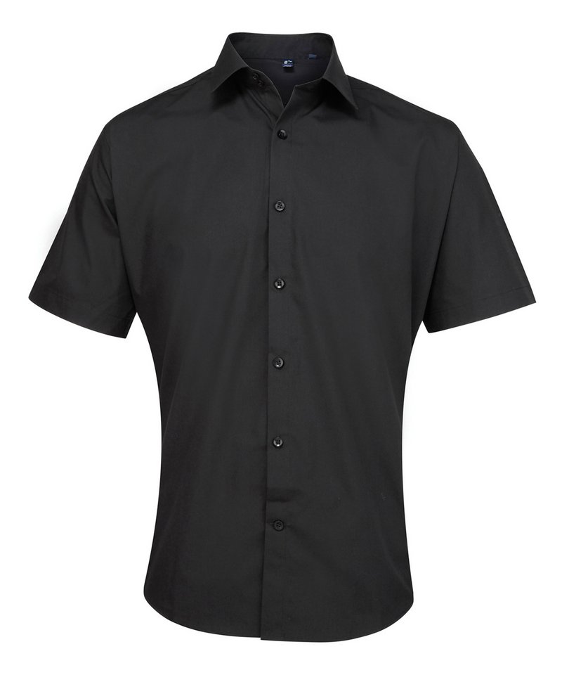 Supreme Poplin Short Sleeve Shirt Black