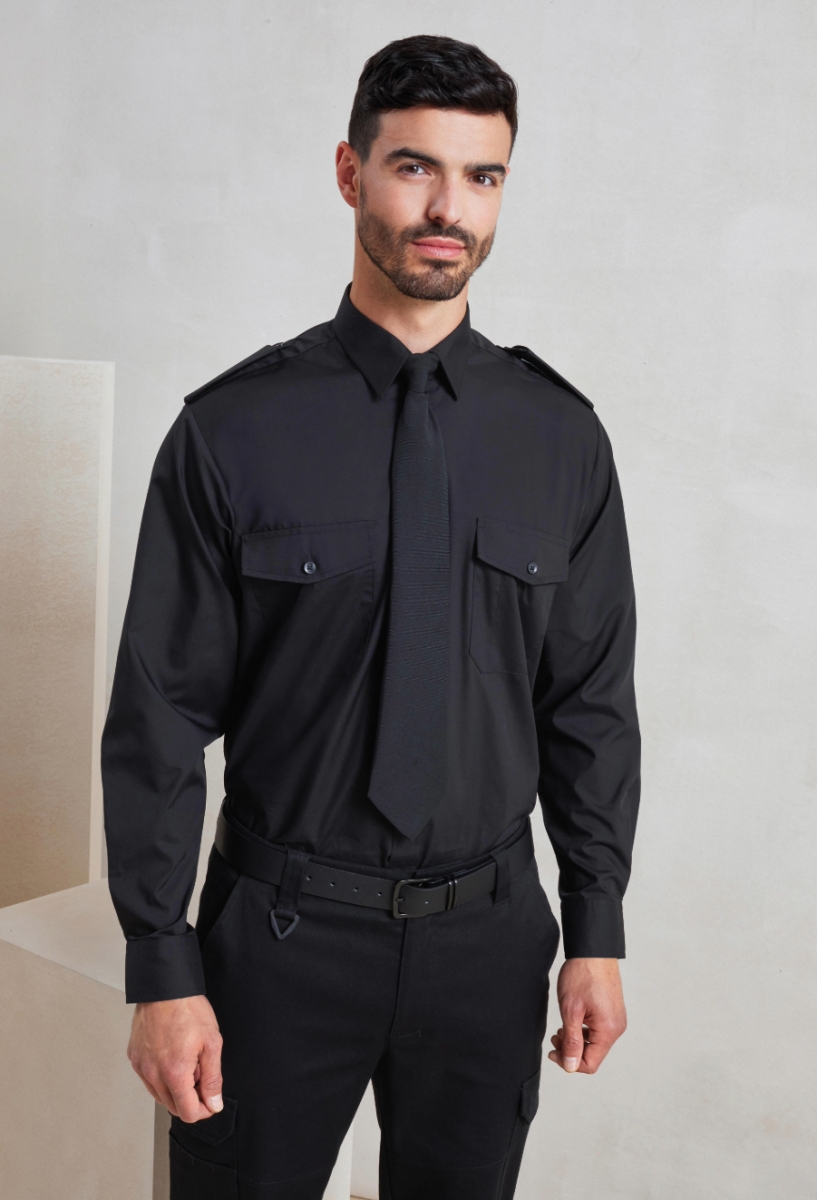 Chemise pilote à manches longues2 Chemise pilote à manches longues2