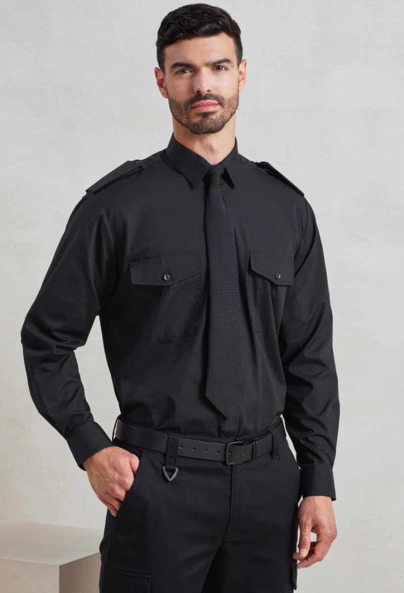 Chemise pilote à manches longues Chemise pilote à manches longues