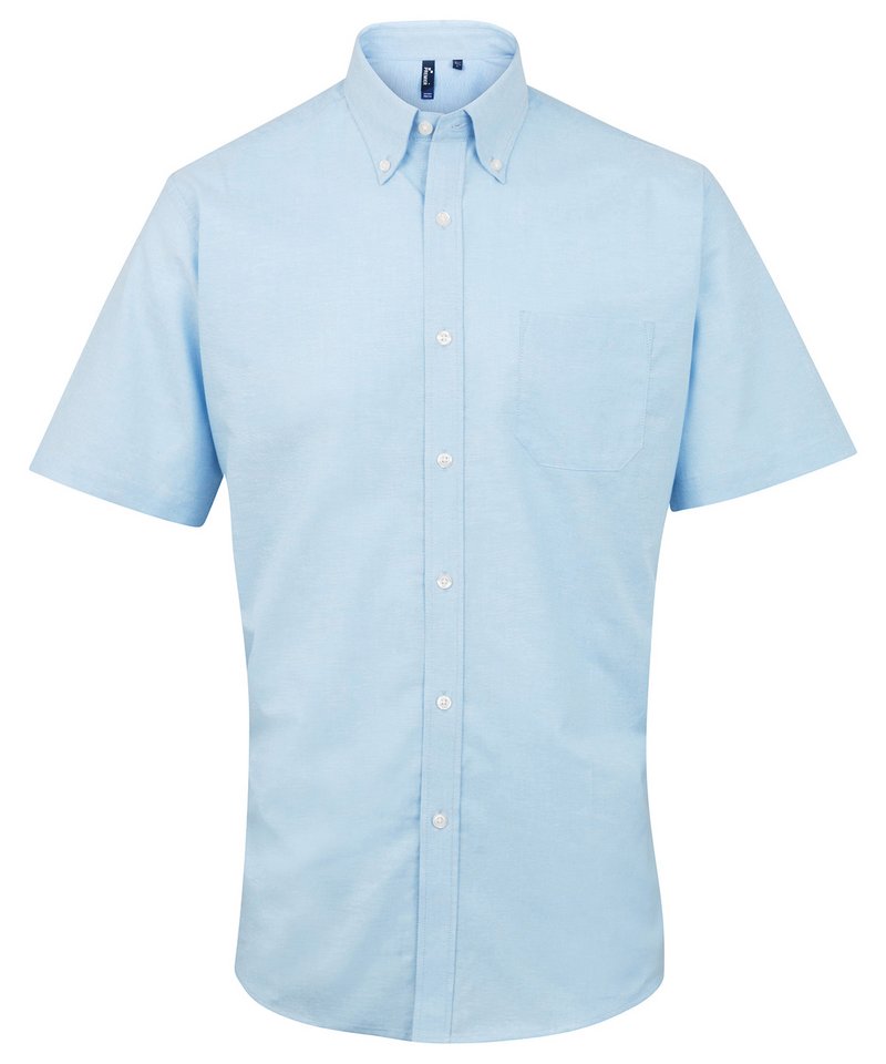 Signature Oxford short sleeve shirt Light Blue