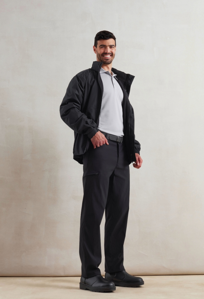 Stretchchecker Adapt trousers Black Stretchchecker Adapt trousers Black