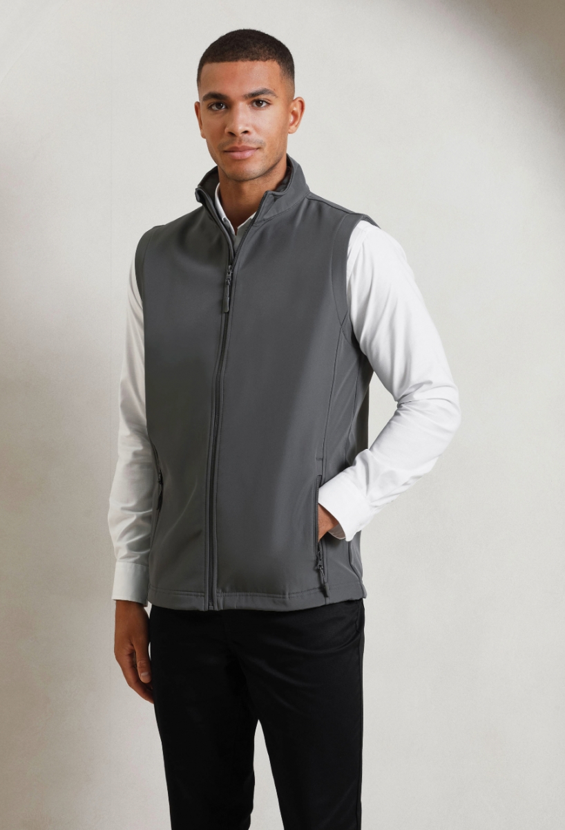 Windchecker printable and recycled gilet Dark Grey Windchecker printable and recycled gilet Dark Grey
