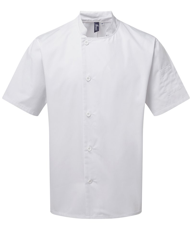 Chefs essential short sleeve jacket White