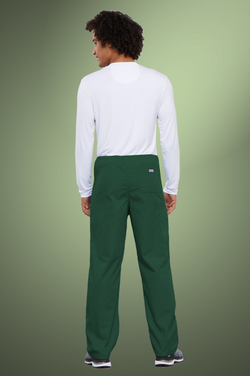Cherokee Originals Pantalon de travail cargo unisexe avec cordon de serrage 4100, vert chasseur27