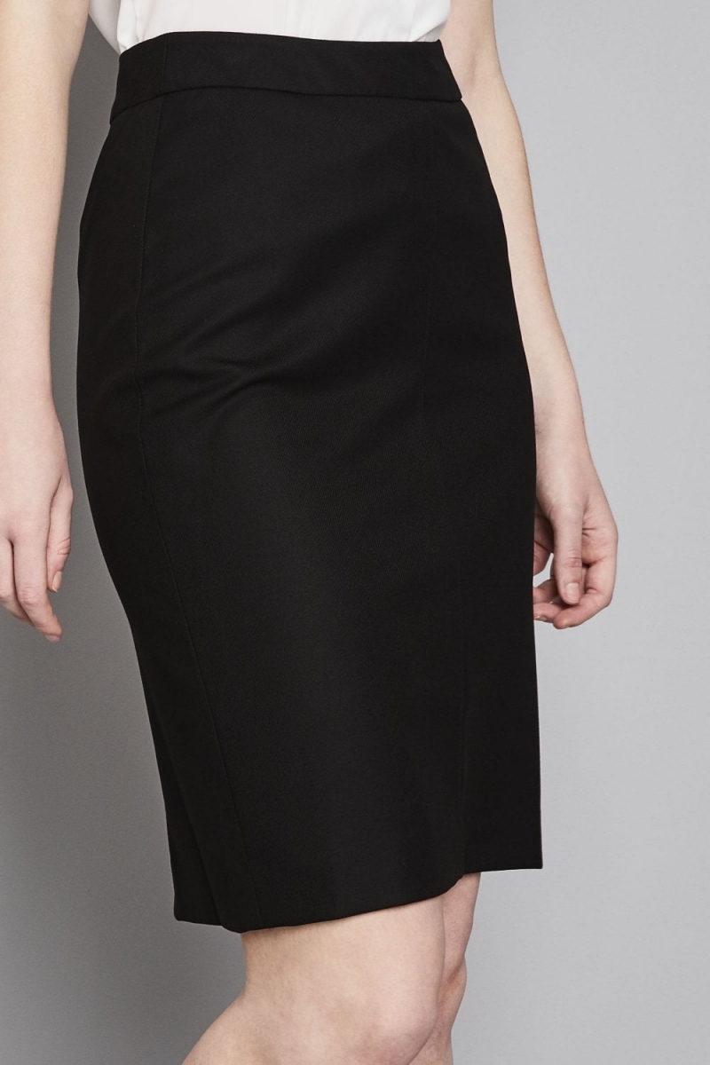 Ladies Contemporary Skirt, Black