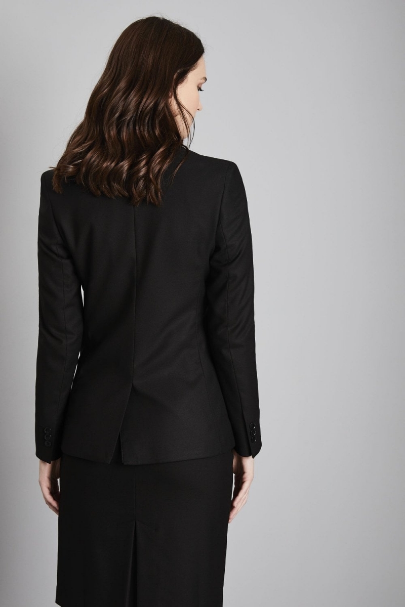 Ladies Contemporary Two Button Blazer (regular),