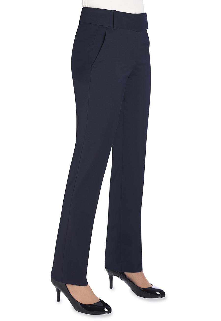 Genoa Slim Leg Trouser Navy,