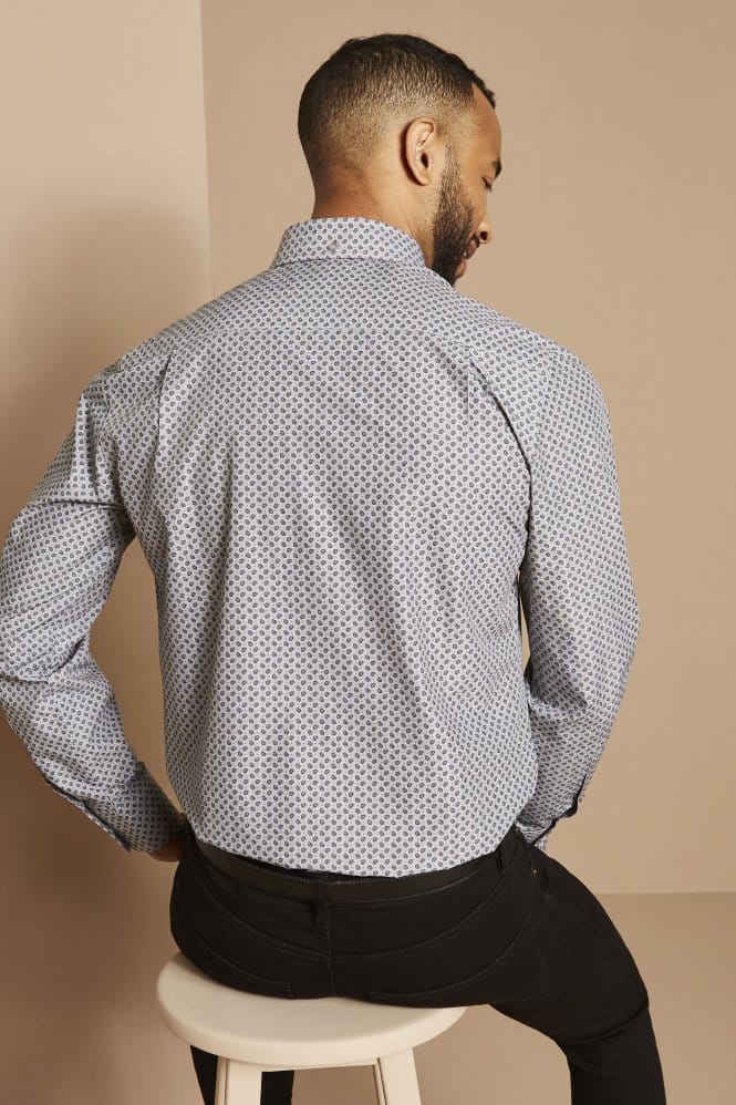 Mens Patterned Shirts At Herman Dunlap Blog