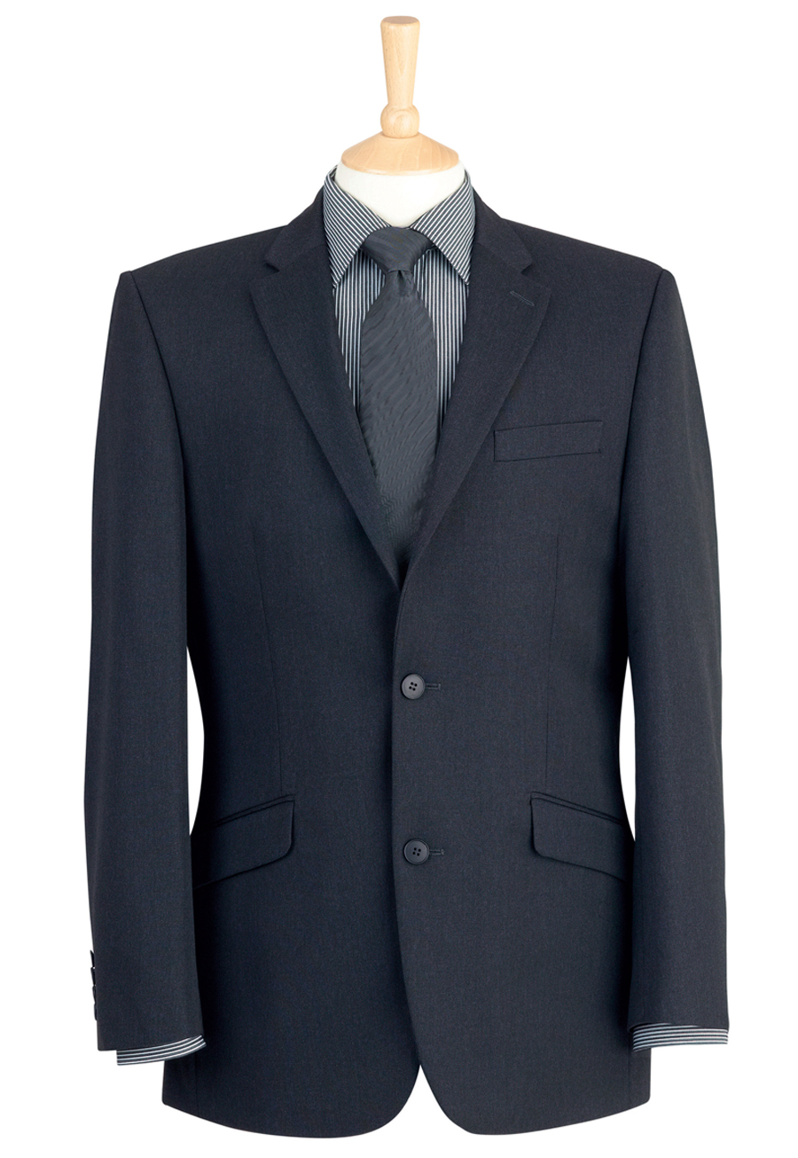 Zeus Tailored Fit Jacket Charcoal