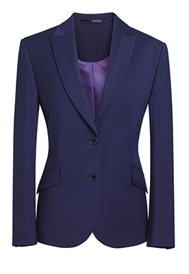 Veston Novara Tailored Fit bleu moyen