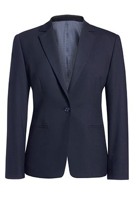 Cannes Tailored Fit Jacket Navy