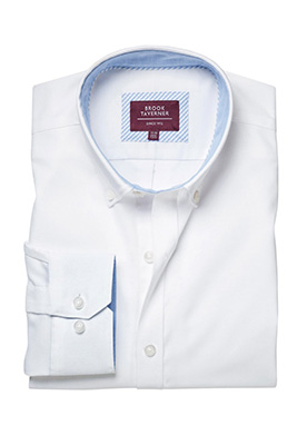 Lawrence Stretch Oxford Shirt White
