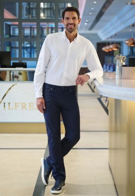 Butler 5 Pocket Chino Navy