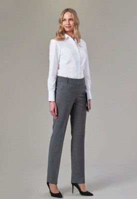 Genoa Slim Leg Trouser Light Grey Genoa Slim Leg Trouser Light Grey