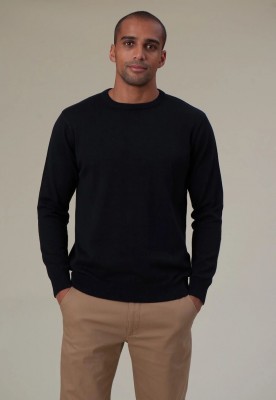 Jackson Crew Neck Jumper Black
