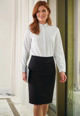 Juliet Straight Skirt Black