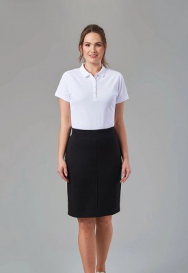 Ladies Arlington Premium Cotton Polo White