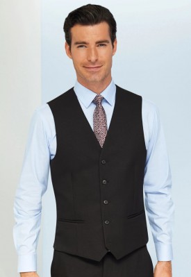 Mercury Mens Waistcoat Black