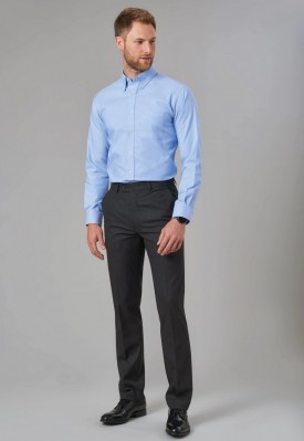 Monaco Tailored Fit Trouser Charcoal