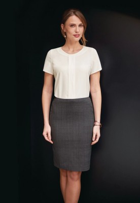 Numana Skirt Grey Check