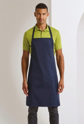 Waterproof bib apron Navy Waterproof bib apron Navy
