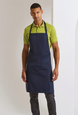 Waterproof bib apron Navy Waterproof bib apron Navy