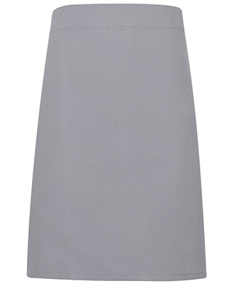 Calibre heavy cotton canvas waist apron Silver