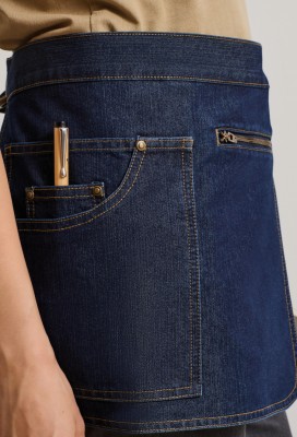 Metro utility hip apron Indigo Denim Metro utility hip apron Indigo Denim