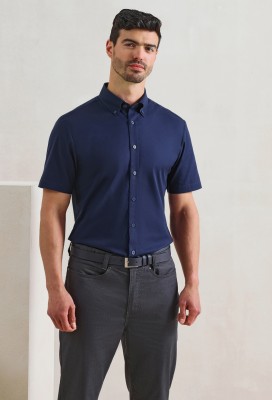 Supreme Oxford short sleeve shirt Navy Supreme Oxford short sleeve shirt Navy