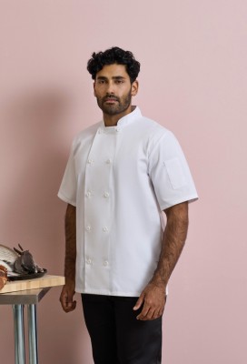  Veste de cuisine &agrave; manches courtes