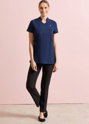 Blossom beauty and spa tunic Navy