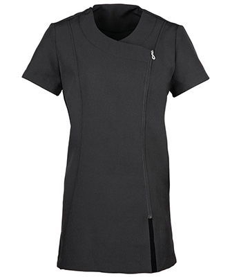 Camellia beauty and spa tunic Black