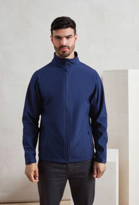 Windchecker printable and recycled softshell jacket Navy