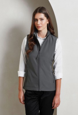 Women’s Windchecker printable and recycled gilet Dark Grey
