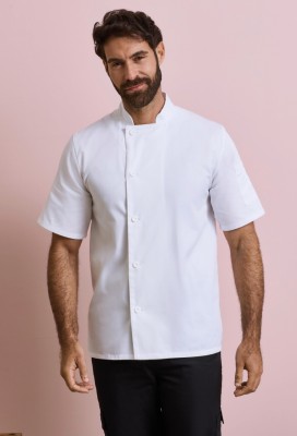Chefs essential short sleeve jacket White