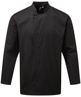 Chefs essential long sleeve jacket Black