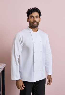 Chefs Coolchecker® long sleeve jacket White