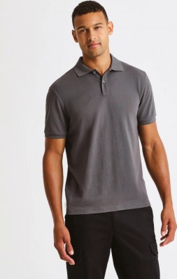 Unisex short sleeve polo shirt Dark Grey