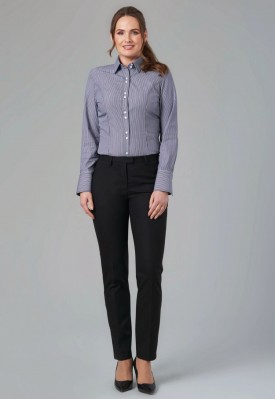 Paris slim fit Trouser Black