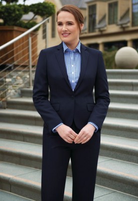 Saturn Tailored Fit Jacket Navy