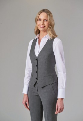 Scapoli Ladies Waistcoat Light Gray