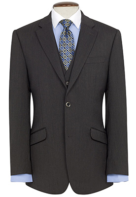Aldwych Tailored Fit Jacket Charcoal Aldwych Tailored Fit Jacket Charcoal