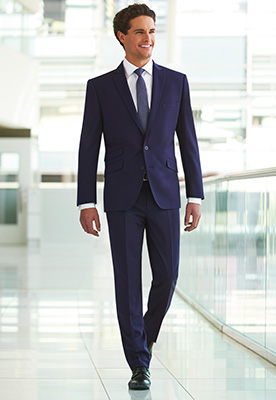 Cassino Slim Fit Jacket Mid Blue Cassino Slim Fit Jacket Mid Blue