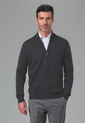 Cardigan Columbus Full Zip anthracite Cardigan Columbus Full Zip anthracite
