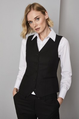 Ladies Contemporary Vest, Black